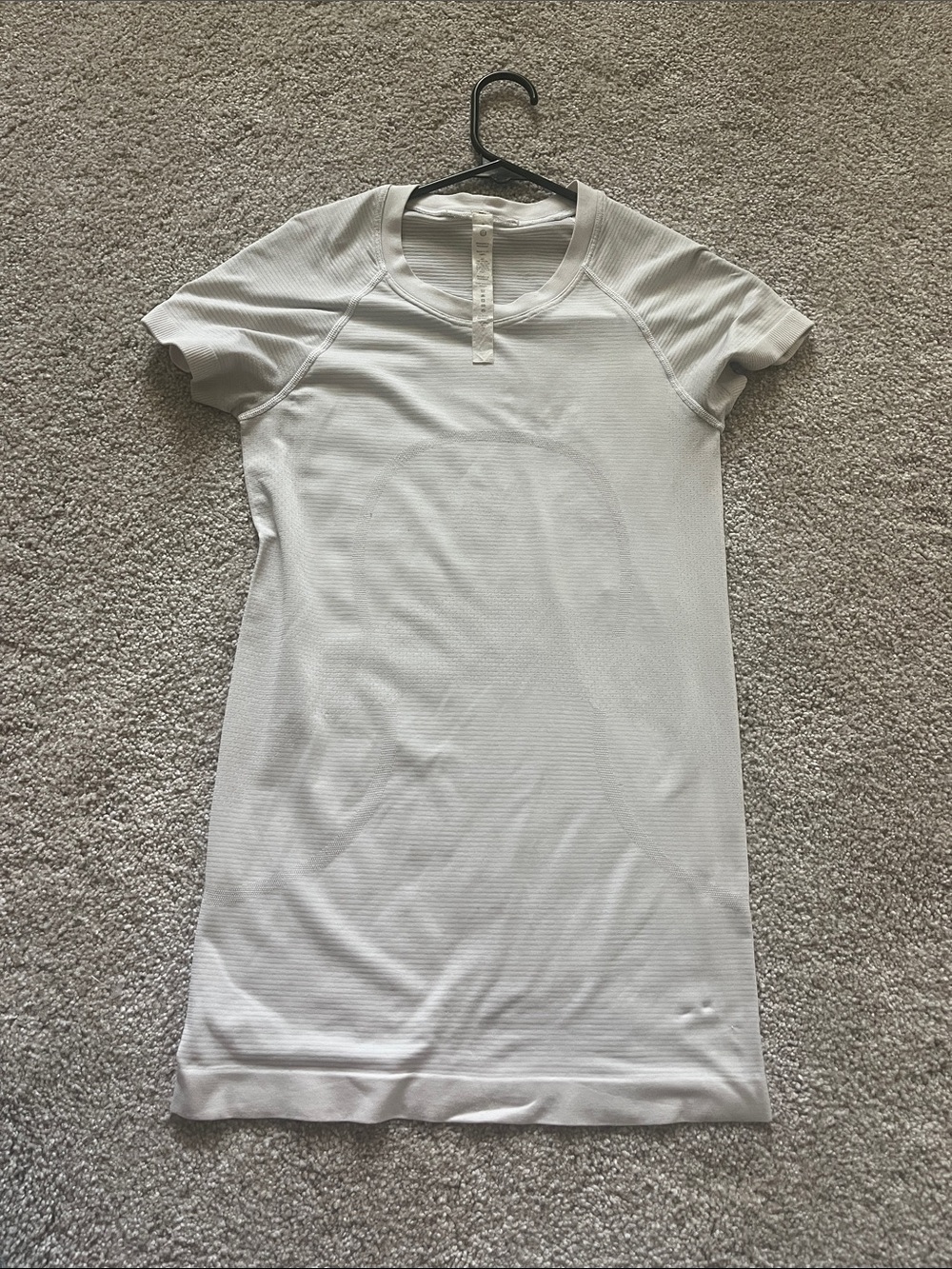 lululemon athletica White Short Sleeve Crew Tee
